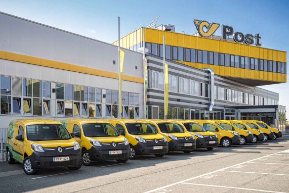 Renault Österreich liefert 249 rein elektrische Kangoo Z.E. an die Österreichische Post AG