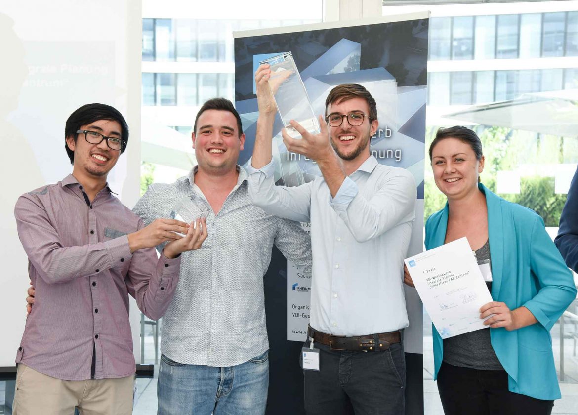 Das Team der TU Wien ist Sieger beim VDI-Wettbewerb „Innovatives F+E Zentrum