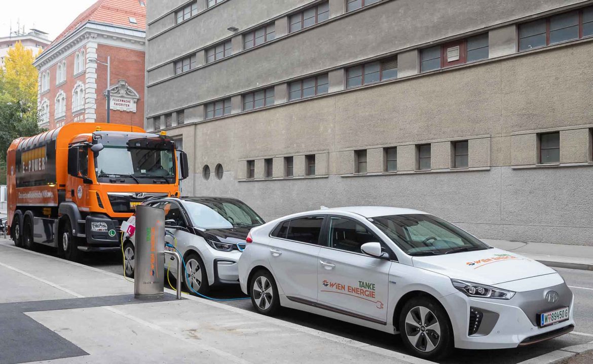 500. E-Ladestelle in Wien