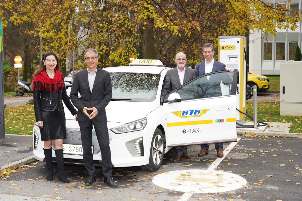 Mehr E-Taxis in Graz