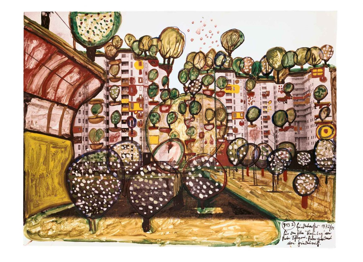 Hundertwasser als gründe Vordenker