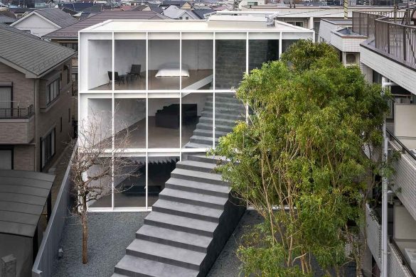 stairway house by nendo