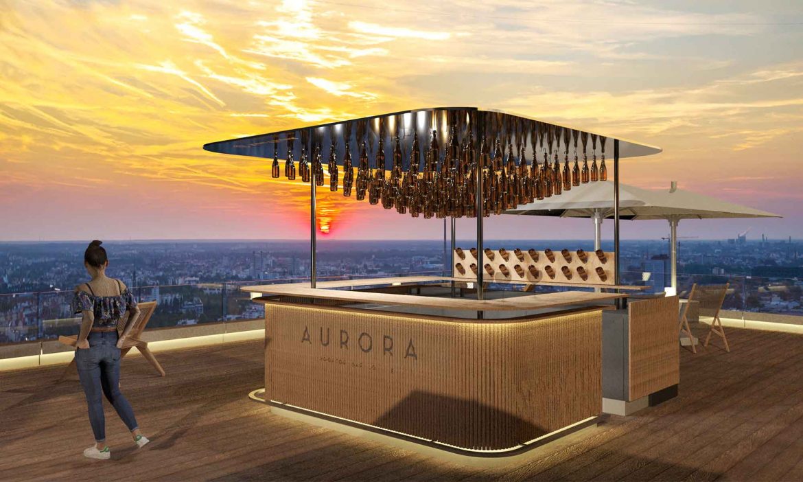 Veuve Clicquot Chandelier