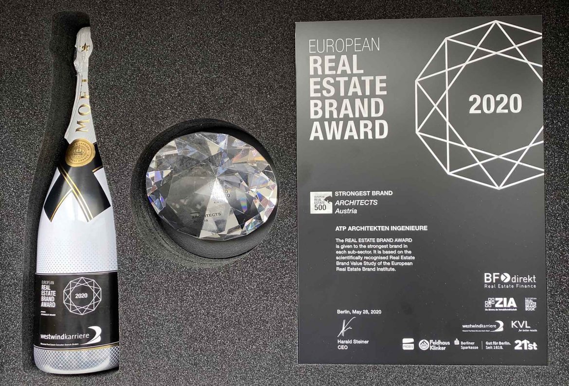 ATP gewinnt Real Estate Brand Award 2020