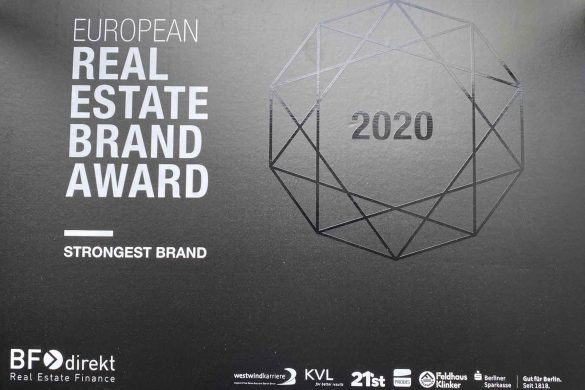 ATP gewinnt Real Estate Brand Award 2020