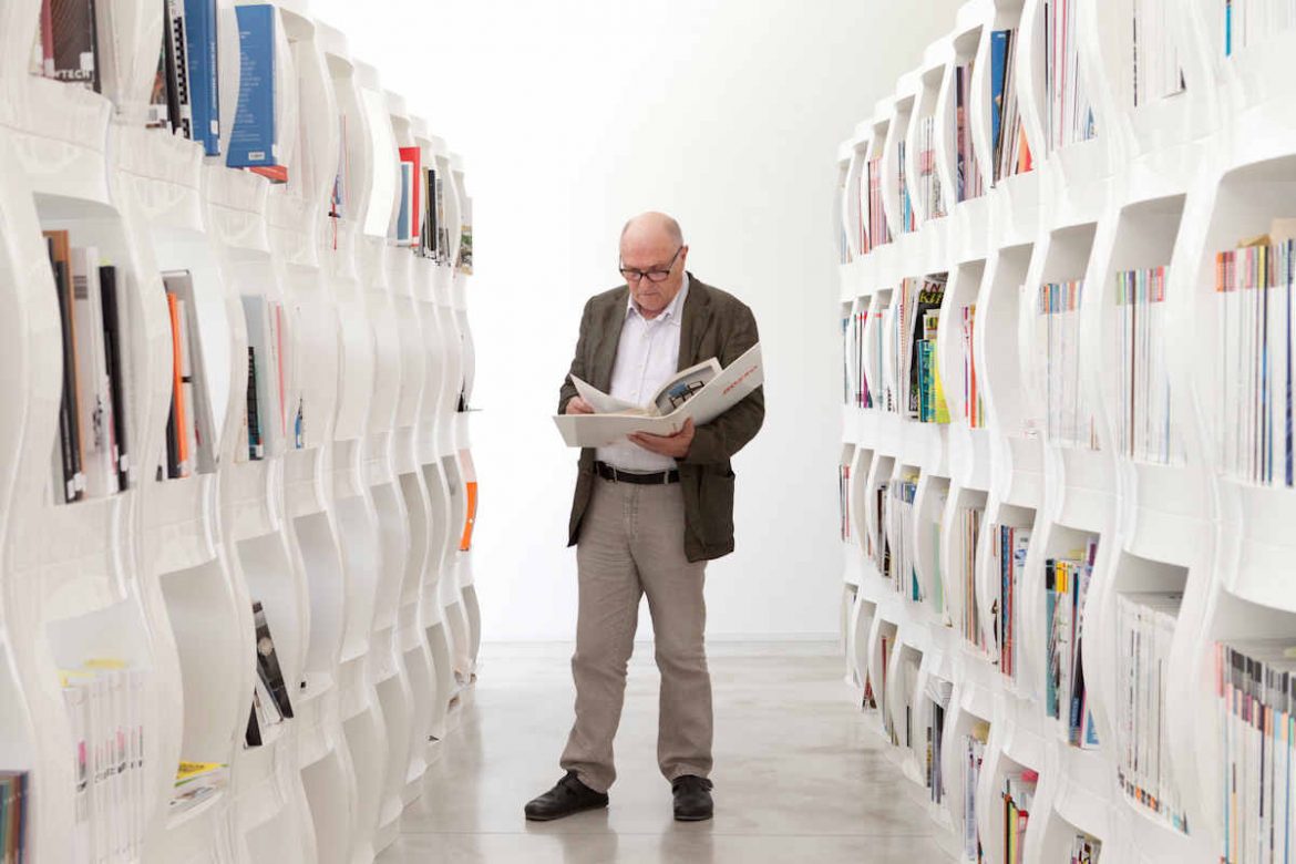 Eugenio Perazza wird mit dem ADI Compasso d’Oro für sein Lebenswerk ausgezeichnet. © Magis