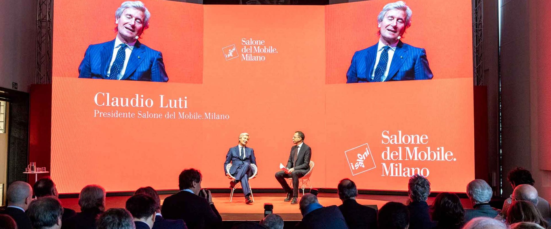 Claudio Luti, Salone, Pressc. 2019