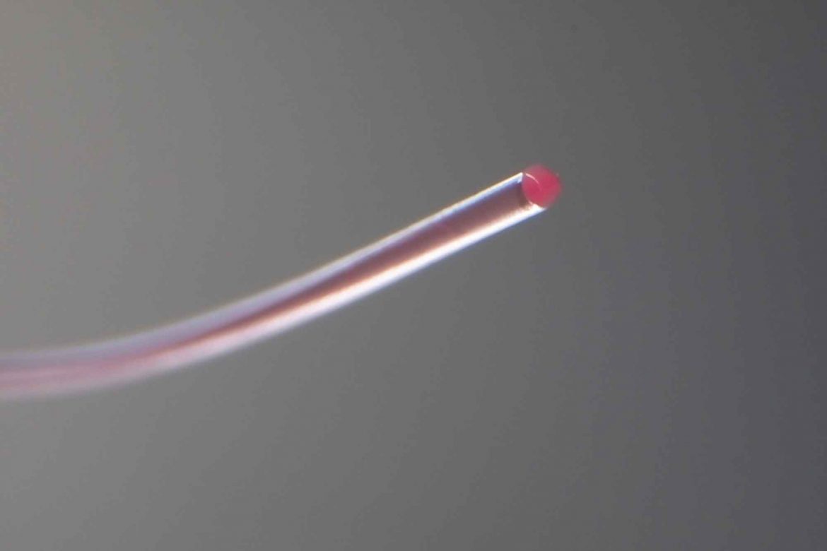 Empa, Faser mit Flüssigkern aus Glycerin