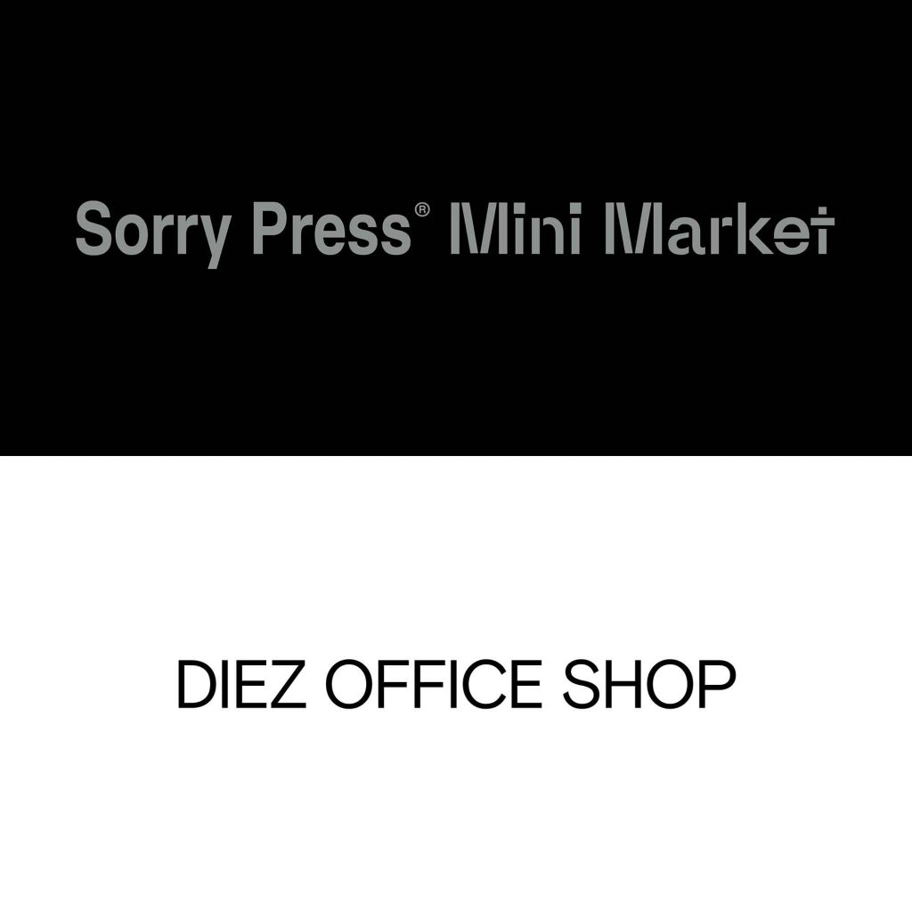 Sorry Mini Market / Diez Office Shop ab 2. Dezember in München. © Diez Office