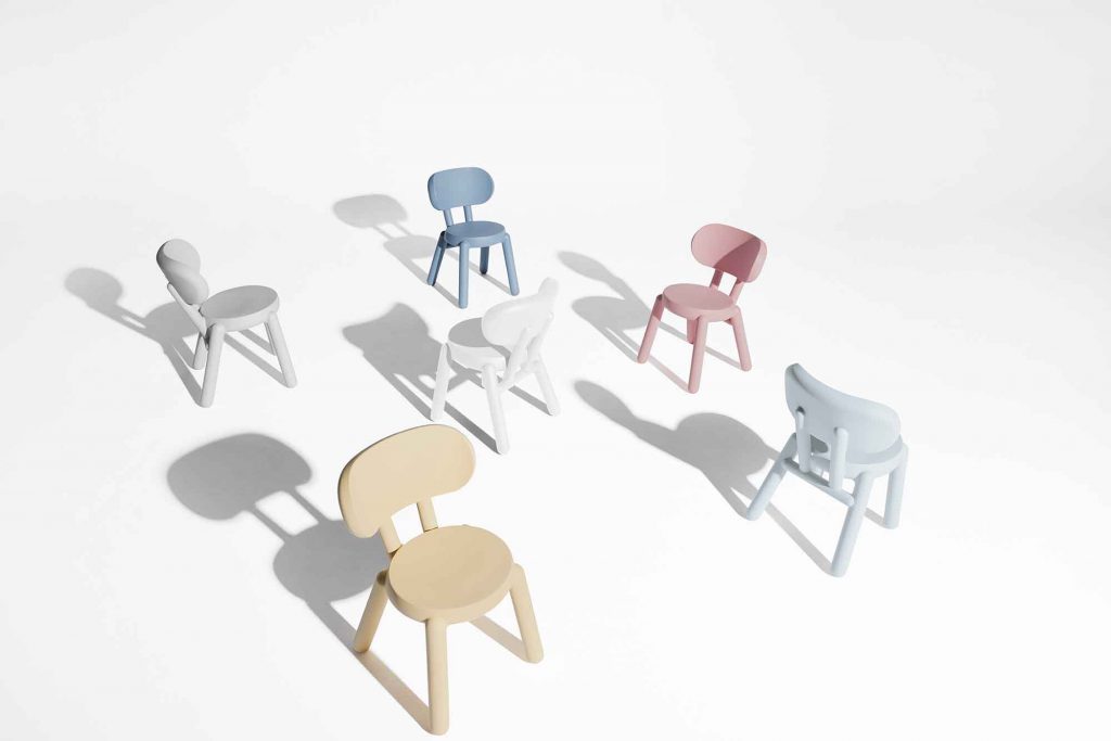 Der neue Kaboom-Stuhl von Fatboy ist in 6 zeitgemäßen Farben erhältlich. © Fatboy