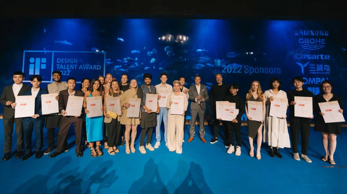 So engagiert die Projektlösungen der Teilnehmer waren, so ausgelassen war die Stimmung bei der Preisverleihung. © iF Design, Brava Estudio