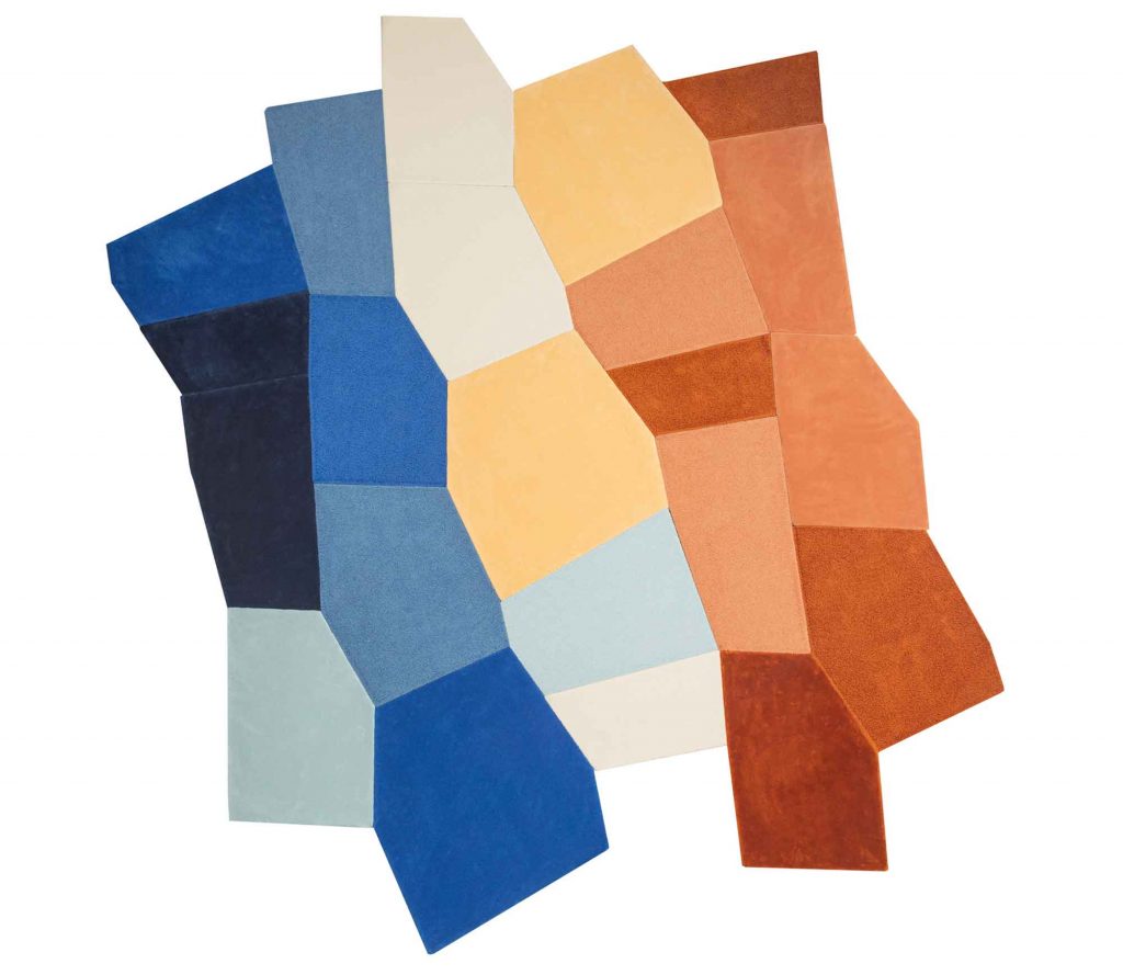 AMDL CIRCLE hat für Carpet Edition die neue Kollektion „Sentieri“ entworfen. © Mattia Aquila