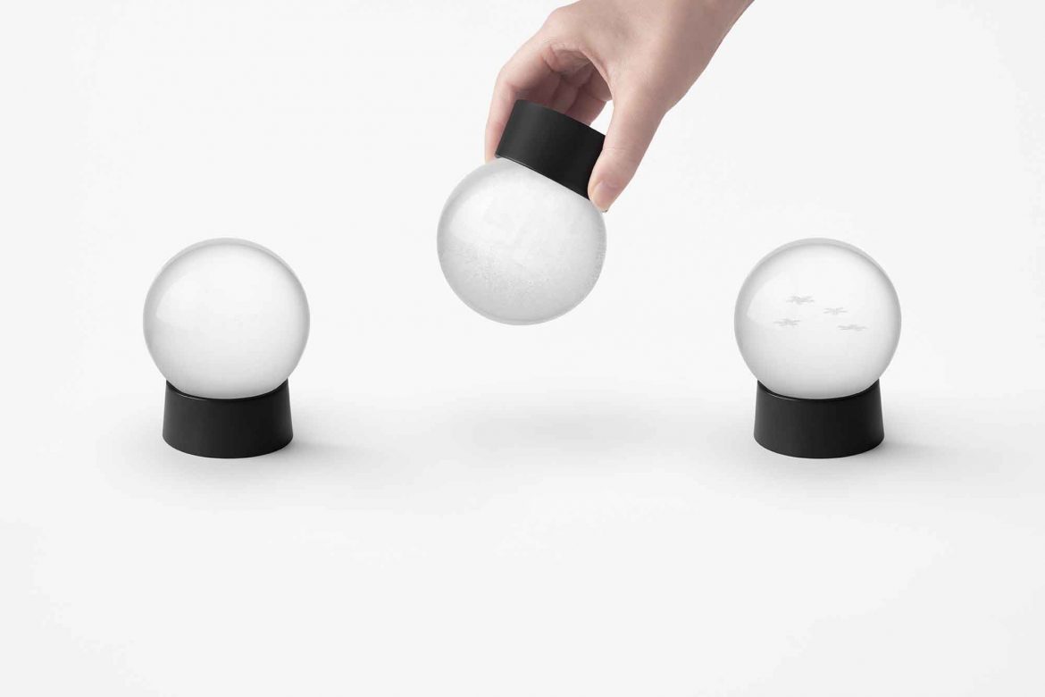 snow globe, nendo, ishido