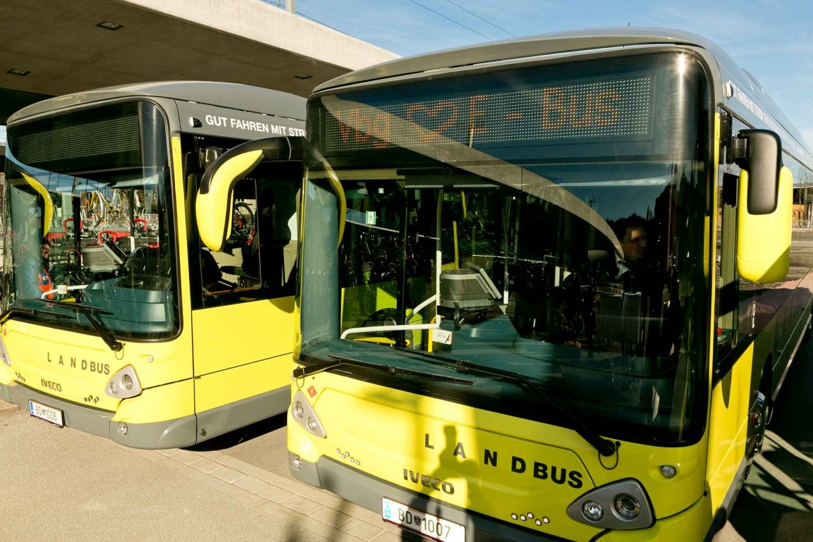 E-Busse in Vorarlberg