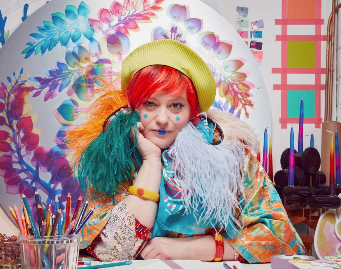 Bethan Laura Wood besitzt in manchen Design-Kreisen Kultcharakter. Foto © Mark Cocksedge