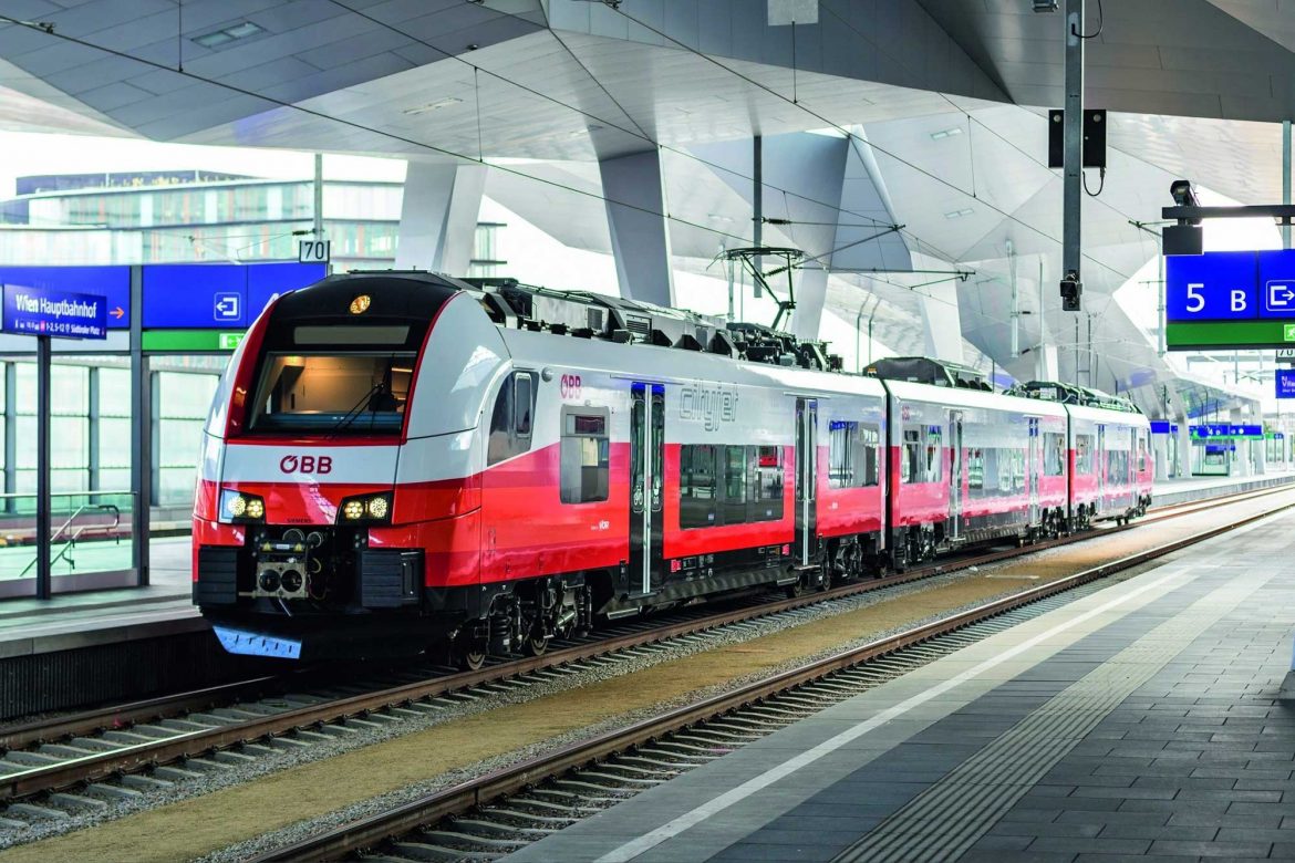 Desiro ML der ÖBB auf dem Wiener Hauptbahnhof. © ÖBB