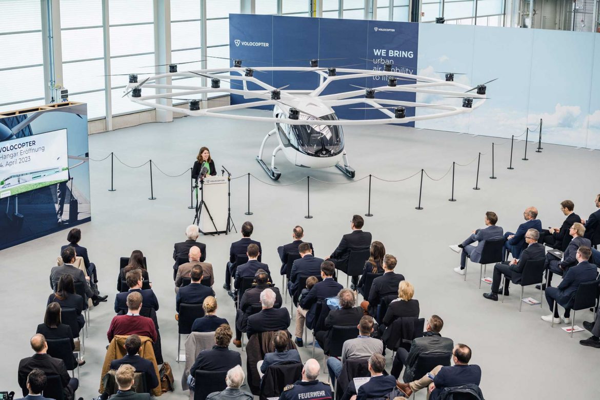 Volocopter, Hangar-Opening