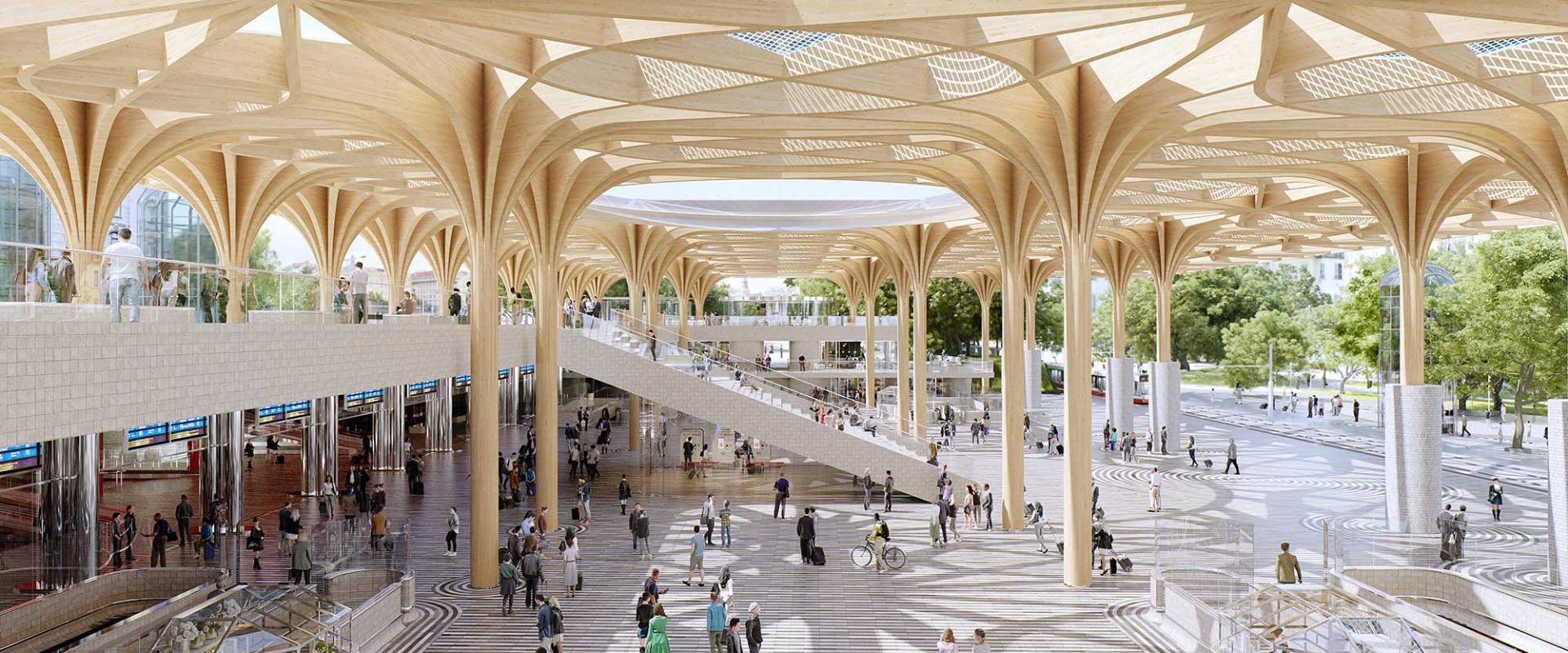 Nový Hlavák Prag, Henning Larsen