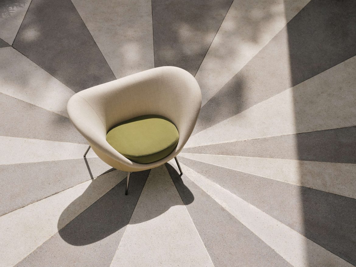 Sessel D.154.2 von Gio Ponti für Molteni&C ist ein Longseller seit 1953. Für seine Designqualität und Verkaufserfolg erhielt er einen Compasso d’Oro award. © Molteni&C