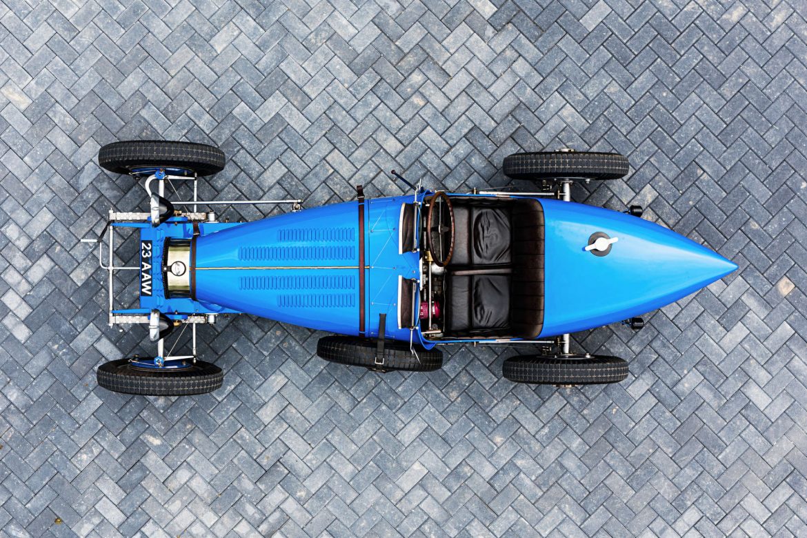 Anfang August 1924 debütierte der legendäre Bugatti Type 35 beim Grand Prix de Lyon. © Bugatti