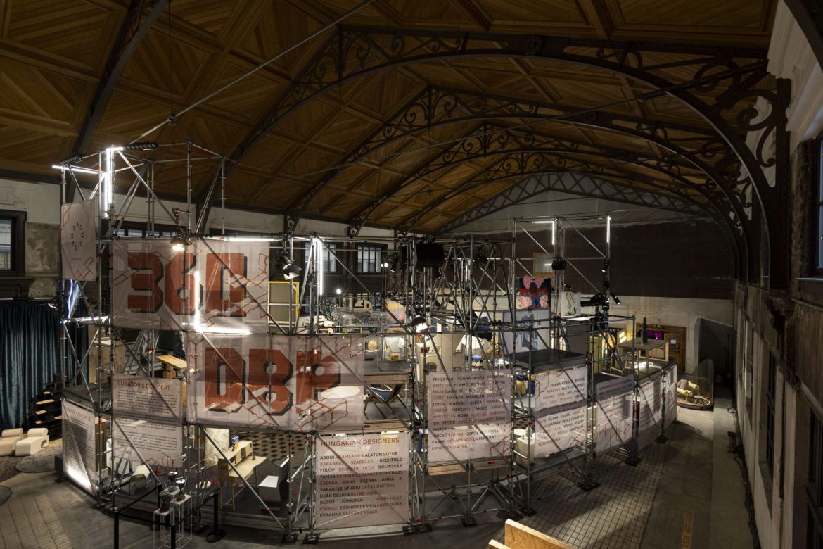 360 Design Budapest wurde bereits mit dem Red Dot Award und einigen anderen internationalen Designawards ausgezeichnet. 2024 fand die Ausstellung im historischen Nyugati-Bahnhof statt. © HFDA / The Sparkle Content