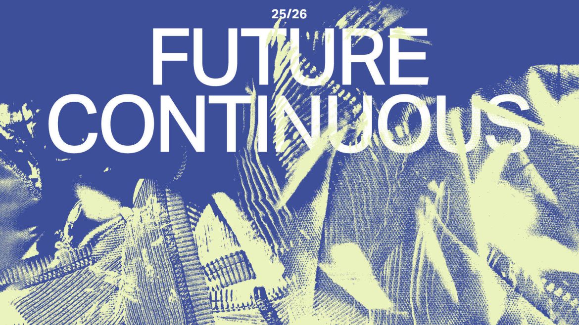 Keyvisual der Heimtextil Trends 25/26, die unter dem Motte „Future Continous“ stehen. © Alcova für Heimtextil